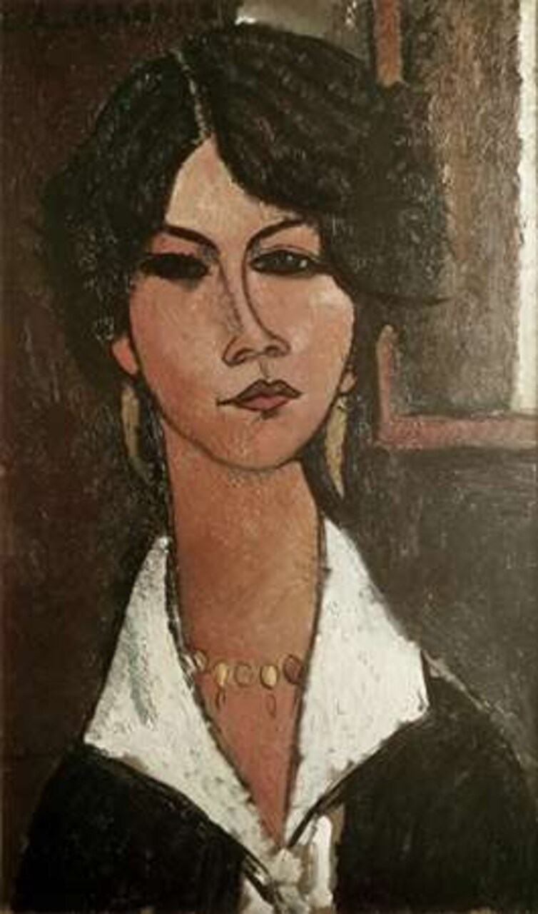 Algerian "Almaisa" Poster Print by Amedeo Modigliani - Item # VARPDX278583